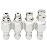 4-IN-1 Pressure Washer Nozzle Gpm, Way Adjustable Rod Spray Soft Noz.... Fixed Price $46.01.