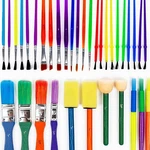 Horizon Group Usa Paint Brushes -35 All Purpose Pack, Multicolor. Fixed Price $13.35.