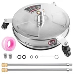 15" Pressure Washer Surface Cleaner Stainless Steel Disc Power 4000PSI. Fixed Price $78.94.