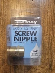 Forney 75114 Pressure Washer Accessories Female Screw Nipple M22M X 1/4" Fnpt. Fixed Price $8.95.