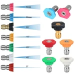 Chduyuhmaoy 7 Pack Pressure Washer Spray Nozzle Tips Multiple Degrees, 14INCH.... Fixed Price $10.72.