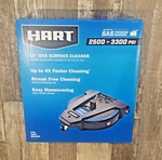 Hart 15 Inch Gas Surface Cleaner Pressure Washer Broom Caster 1/4 Connector. Fixed Price $39.99.