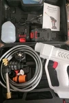 Housiwill Cordless Pressure Washer, Portable With 2 Batteries. Fixed Price $27.95.