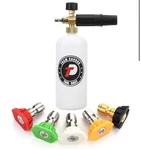 Tool Daily Foam Cannon For Pressure Washer With Double Tip Attachment, Black. Fixed Price $19.99.