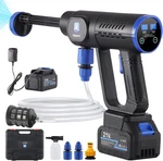 Cordless Pressure WASHER,1450 Psi Brushless Portable Power With Lcd Displ. Fixed Price $142.96.