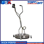 24" Pressure Washer Surface Cleaner 4000 Psi W/ Handles & Wheels Quick Connect. Fixed Price $218.41.