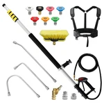 Janz 24 Ft Pressure Washer Telescoping With Power Extension Wands. Fixed Price $163.68.
