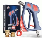 Pressure Washer Gun Swivel Pro 3/8" Plug 1/4" Qc Mckillans. Fixed Price $77.99.