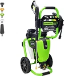 Greenworks Pro 3000 Psi Electric Pressure Washer 2.0 Gpm, 14A Brushless. Fixed Price $348.99.