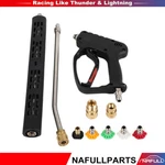 3/8" Pressure Washer Gun Spray Kit Extension Wand 1/4" Quick Connector 5000PSI. Fixed Price $45.79.