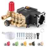 Vevor Pressure Washer Pump 3/4" Shaft Horizontal Triplex Plunger 3300 Psi 2.5GPM. Fixed Price $135.90.