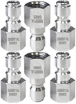 Essential Washer Stainless Steel Plug Female Npt Pressure. Fixed Price $49.54.