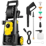 Portable Electric Pressure Washer 2000 Psi Max 1.65 Gpm With 30 Ft Hose & Reel. Fixed Price $158.99.