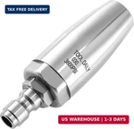 Tool Daily Turbo Nozzle Pressure Washer Stainless Steel, 360 Rotating. Fixed Price $17.25.