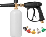 Yuet 1/4" Quick Release Pressure Washer Snow Foam Cannon Lance Gun - 1L Bottle,. Fixed Price $33.49.