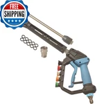 Gdhxw Adjustable High Power Pressure Washer Gun Swivelwith 2 Extension Wand 5. Fixed Price $66.48.
