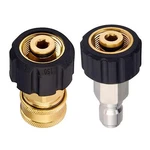 Pressure Washer Adapter Set Quick Connect KITM22 14MM X 3/8" Plug Female So. Fixed Price $16.26.