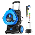 Electric Pressure Washer With 25FT Hose, Nozzles 4800PSI Max 2.8 Gpm. Fixed Price $75.00.