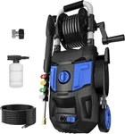 Electric Pressure Washer 1250 Psi - Gpm Power W/4 Nozzles, Foam Cannon. Fixed Price $98.99.