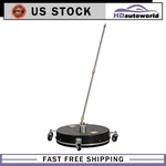 18.5" Black Pressure Washer Surface Cleaner W/ Wheels Stainless Steel 4000 Psi. Fixed Price $88.81.