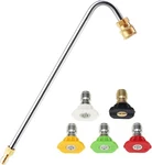 Ridge Gutter Cleaner Attachment For Pressure Washer, 120 Degree, Extensio. Fixed Price $23.45.