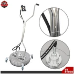 Quick Connect Pressure Washer Surface Cleaner 6000 Psi 20 In W/ Handles & Wheels. Fixed Price $142.16.