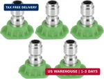 Autohaux 25 Degrees High Pressure Washer Spray Nozzle Tips Quick Connector. Fixed Price $26.48.