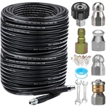 Zofine 200FT Sewer Jetter Kit - 5800PSI Drain Cleaner 1/4 Inch Npt. Fixed Price $179.99.