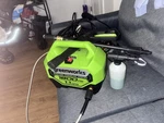 Greenworks GPW1804CK 1800 Psi Cold Water Pressure Washer. Fixed Price $75.00.