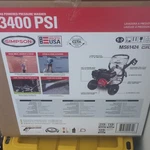 Simpson MS61424 Gas Pressure Washer 3400 Psi 2.5 Gpm Wheel-mounted 7.5 Hp. Fixed Price $420.00.