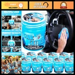 12 Pack Cleaning Gel For Hard To Reach Places, Dust Crumb Remover, Slime Cleaner. Fixed Price $44.99.