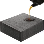 Okllen 50 Pcs Oil Absorbent Pads, 16"X18" Pigmats Spill Dimpled Texture .... Fixed Price $57.10.