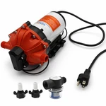 Seaflo 55 Series 115V Ac Automatic Demand Diaphragm Pump 5.0 Gpm, 60 Psi. Fixed Price $139.99.