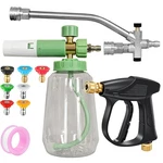 Foam Cannon For Pressure Washer With Dual-connector & Short Gun. Fixed Price $35.89.