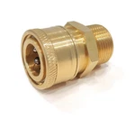 M22 Mpt X 3/8" Brass Quick Connect Coupler For Valley Industries PK-14000006. Fixed Price $11.49.