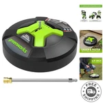 Versatile 15" Green Surface Cleaner For Driveways, Patios, Decks 3100 Psi. Fixed Price $131.97.