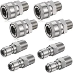 Pcs Npt 1/4 Inch Pressure Washer Coupler Quick Connect Plug Female. Fixed Price $35.94.