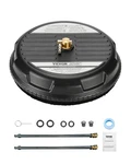 Vevor 15" Pressure Washer Surface Cleaner 4000 Max Psi Plastic 2 Extended Wands. Fixed Price $39.99.