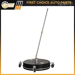 18.5" Black Pressure Washer Surface Cleaner W/ Wheels Stainless Steel 4000 Psi. Fixed Price $90.99.