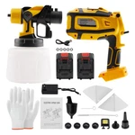Maxpeedingrods Hvlp Gun Electric Paint Sprayer 5 Nozzle For Dewalt Battery. Fixed Price $34.99.