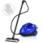 Costway 2000W Heavy Duty Steam Cleaner Mop Multi-purpose W/19 Accessories Blue. Fixed Price $99.99.