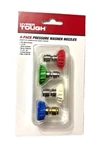 Hyper Tough 4-PACK Pressure Washer Nozzles, Quick Connect, New, ALQN01. Fixed Price $16.00.