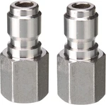 Pressure Washer Coupler, 1/4 Inch Quick Connect Plug To Female Npt Fitt. Fixed Price $18.95.
