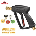 Yamatic 4000 Psi Pressure Washer Gun W. Spray Nozzles, M22-14MM & M2-15MM. Fixed Price $35.24.
