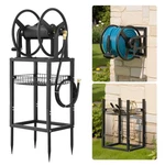 Uimoso Wall-mounted Garden Hose Reel Freestanding 200 Ft 5/8-INCH Backyard. Fixed Price $68.99.
