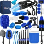 Car Detailing Kit, Brush Set, Wash 39PCS, Blue. Fixed Price $76.11.