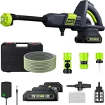 Mecoc 6 In Cordless Power Washer Max 970 Psi Portable Pressure Batteries 21V. Fixed Price $68.70.