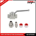 Steel High Pressure Washer Ball Valve Kit For Power Hose 3/8" Npt 7250PSI. Fixed Price $35.49.