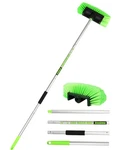 Jisejima Five-sided Car Wash Brush With Long Handle Soft Bristle Scrub Green. Fixed Price $37.51.