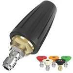 Pressure Washer Tips Turbo Nozzle, Max 4000 Psi 360 Rotating Power. Fixed Price $32.32.
